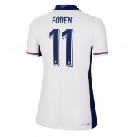Dres Anglicko Phil Foden #11 Domáci pre Ženy ME 2024 Krátky Rukáv